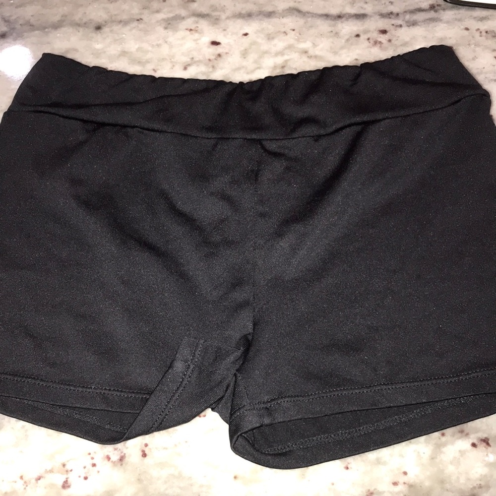 Black Freestyle Danskin Shorts Child 10/12
